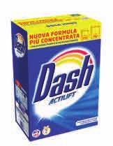 DASH ACTILIFT LAVATRICE polvere - 44 misurini 2,860 kg WC
