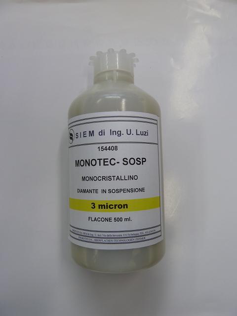 DIAMANTSPRAY Grana 15 in Bomboletta Spray da 200 ml DIIAMANTE IIN SOSPENSIIONE BASE ACQUA CONCENTRAZIONE EXTRA ALTA MONOTEC SOSPENSIONE MONOCRISTALLINO 154405 MONOTEC SOSP Grana 1/10 in Flacone da