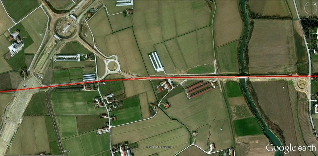 6. Fra le località di Ghizzole (Vi) e Colzè (Vi) dal km 59+000 al km 60+741 la linea è stata recentemente demolita per una lunghezza complessiva di circa 1600 metri per la costruzione dell autostrada