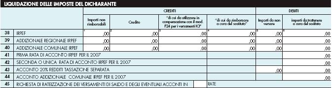 Il modello 730: Adempimenti dei Caf Si riferisce agli