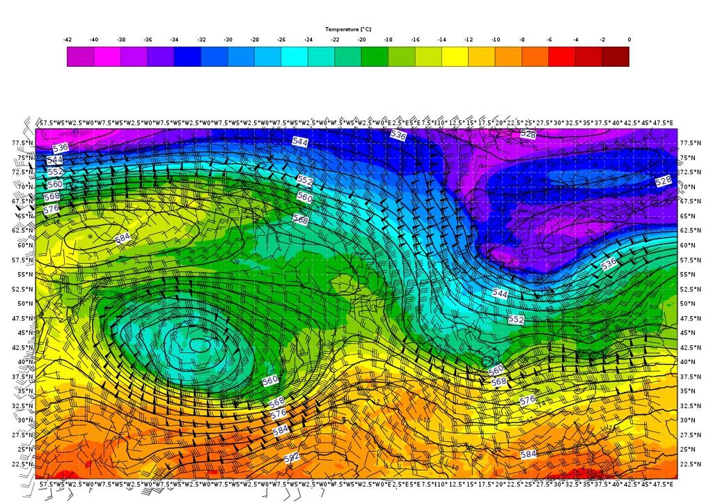 Evoluzione generale e zone interessate Il giorno 22 ottobre 2017 la regione Emilia-Romagna è interessata da flussi in quota temperati di origine atlantica (Figura 1) che nelle ore pomeridiane tendono