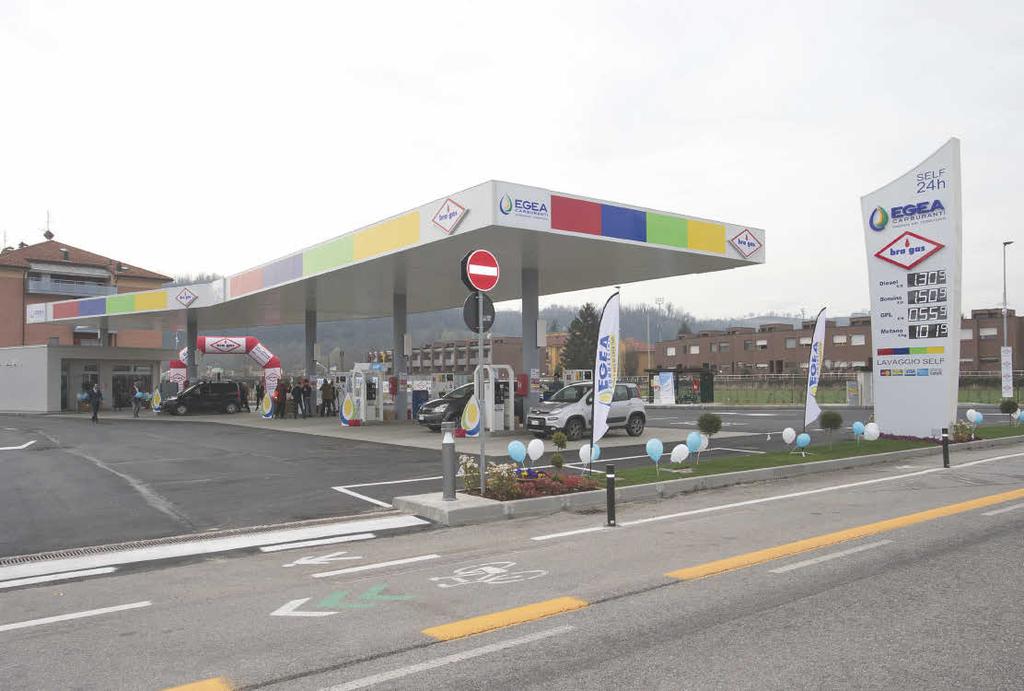 DISTRIBUTORI EGEA Il 2016 è stato l anno del debutto di Egea anche nella vendita dei carburanti.