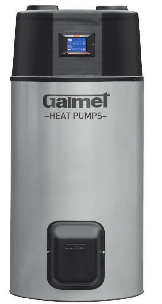 45 pompe di calore > EasyAir 2 Basic GT di calore aria-acqua per acqua calda sanitaria 30 mesi * garanzia > Dispositivo compatto per facile installazione in casa > Potenza termica: 1,92 kw ³ > COP: