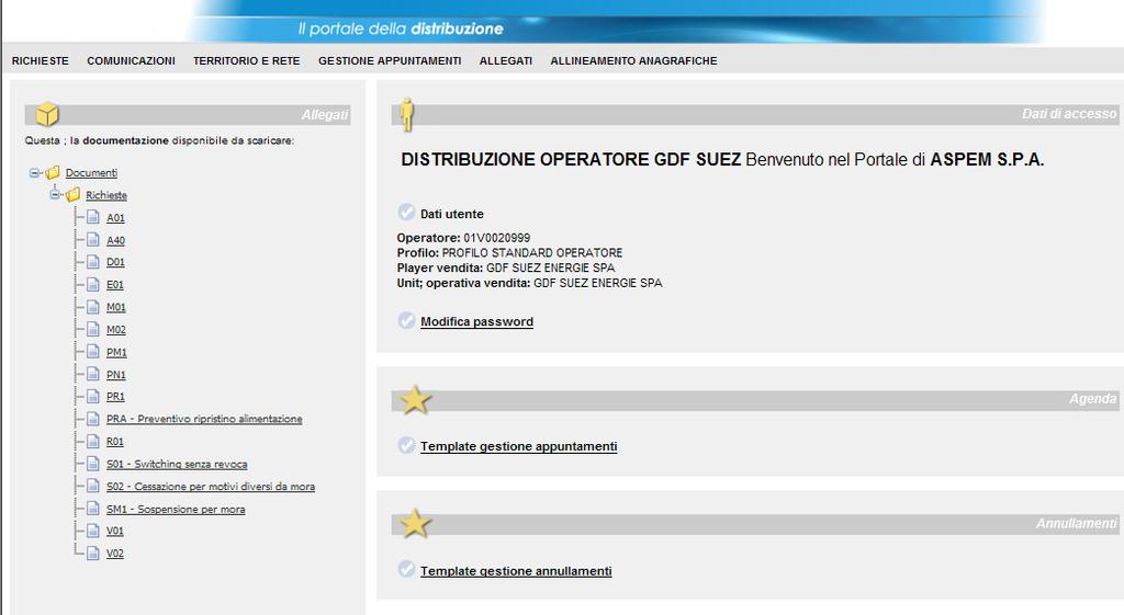 1 OBIETTIVO Nel documento si illustrano le nuove funzionalità del Net@portal per gestire le comunicazioni relative ai processi coinvolti dalla delibera 99/11 tramite due nuove tipologie di richiesta: