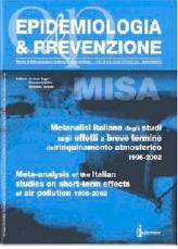 MISA-2 Metanalisi Italiana Salute- Ambiente Stima del numero di decessi annui attribuibili complessivamente agli inquinanti atmosferici Epidemiol Prev 2004;4-5: NO2 CO città n. (%) ICr 80% n.