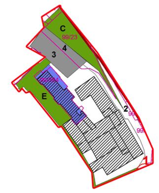 299 mq 50 14.950 pubblico esistente comprendente opere di rifacimento del manto di usura e la messa in dimora di nuova alberatura come individuato nell immagine di progetto 1.032 mq 50 51.