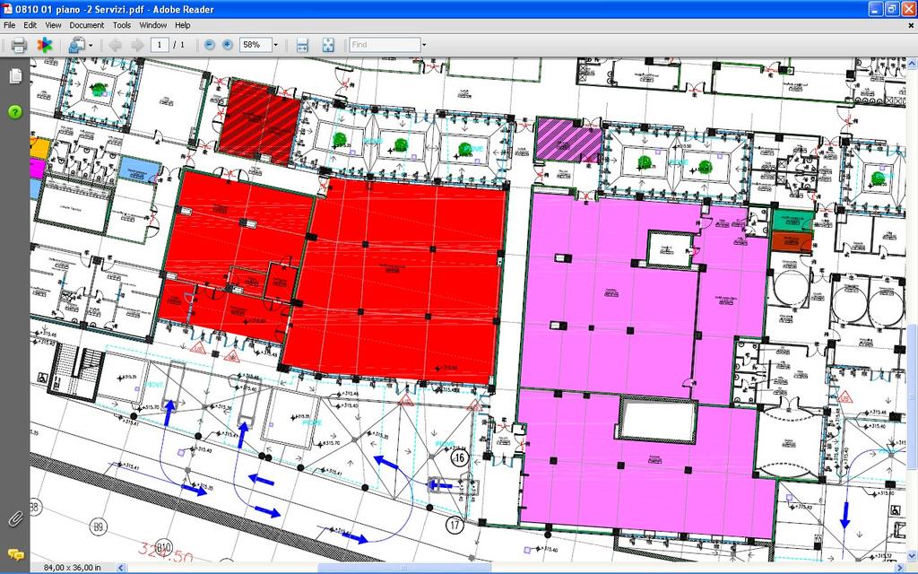 352 m2-28% Magazzini Generali 1.380 m2 1.010 m2 36% Magazzini di Reparto 2.