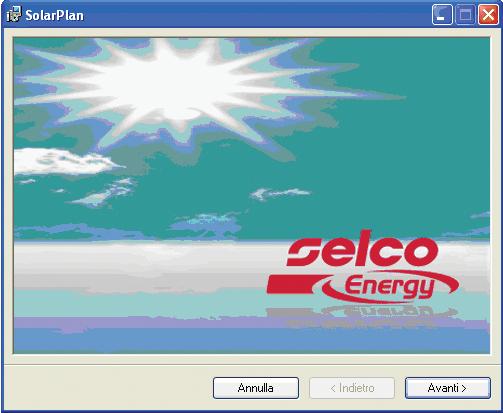 1 GENERALITA' SolarPlan è un software che consente il dimensionamento di massima di un impianto fotovoltaico. Il software è scaricabile gratuitamente dal sito www.selcoenergy.