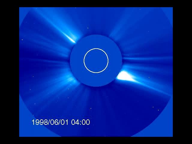 Il Vento solare Un flusso costante di particelle fluisce dalla corona solare, con una temperatura di circa 1 milione di gradi