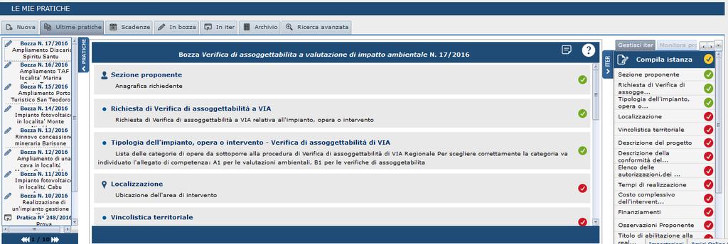 GPA: La scrivania virtuale le mie