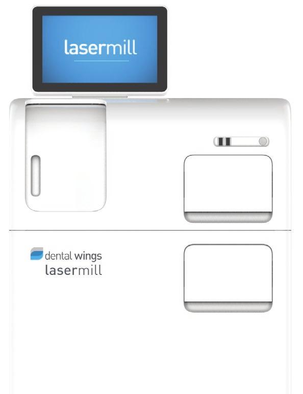 LASERMILL DENTAL WINGS SISTEMA AD ABLAZIONE LASER Sulla base di un processo chiamato ablazione laser, la Dental Wings Lasermill rappresenta una rivoluzione nella tecnologia di produzione dentale.