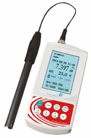 PH-METRI PROFESSIONALI PH-ION Promemoria calibrazione Il ciclo di calibrazione può essere prontamente personalizzato per ogni modalità di misurazione Registratore calibrazione Punto