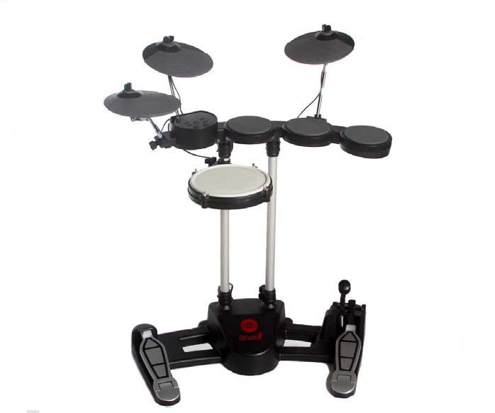 Drum1 Il Drum1 è un kit compatto all inclusive per bambini o percussionisti casuali. Questa super compatta batteria elettronica Hitman Jr.