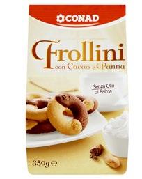 saraceno Conad 400 g Frollini con uova Conad 400 g