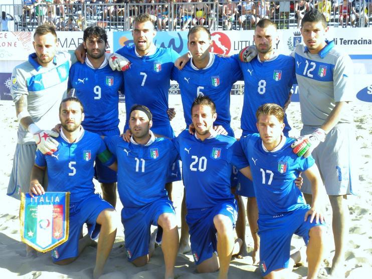 Italia sconfigge la Russia che si è poi laureata Campione d Europa davanti a Portogallo e Svizzera.