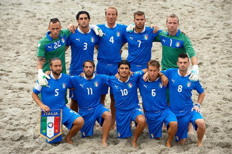 Italia 2013: Spada, Marrucci, Platania, Ramacciotti, Corosini, Gori, Palmacci, Nel 2014 gli azzurri terminano il girone del Campionato Europeo al primo posto a pari con Russia e Portogallo ma
