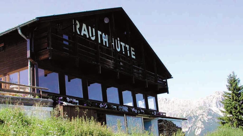 33 RAUTHHÜTTE VALLE DI GAISTAL / VALLEÉ DE GAISTAL NR: 10 Andreas Rauth +43 (0) 664 281 561 1 www.rauthhuette.