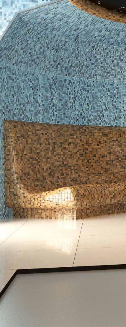 MAPEI MARINE PRODUCTS AND SYSTEMS PRODOTTI E SISTEMI MAPEI PER L INDUSTRIA NAVALE SPA AREA AREA SPA Structures aimed at wellbeing and care for the body, such as saunas and Turkish baths, require