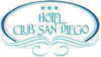 L Hotel Club San Diego dispone di 70 camere con: aria condizionata autonoma, telefono, tv, mini frigo di servizio, la gran parte con balconcino vista Mare.