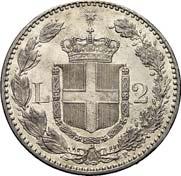 1186 2 Lire 1887 - II
