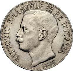 Bel BB 4000 1225 5 Lire 1914 PROVA DI