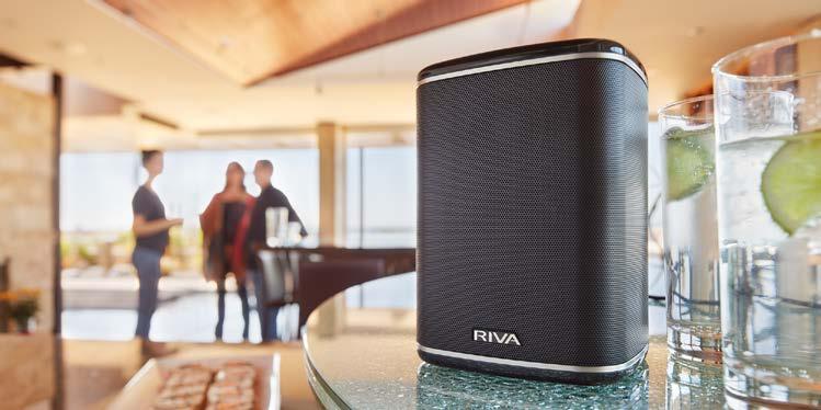 I diffusori RIVA sono altoparlanti portatili Bluetooth premium che offrono un impareggiabile