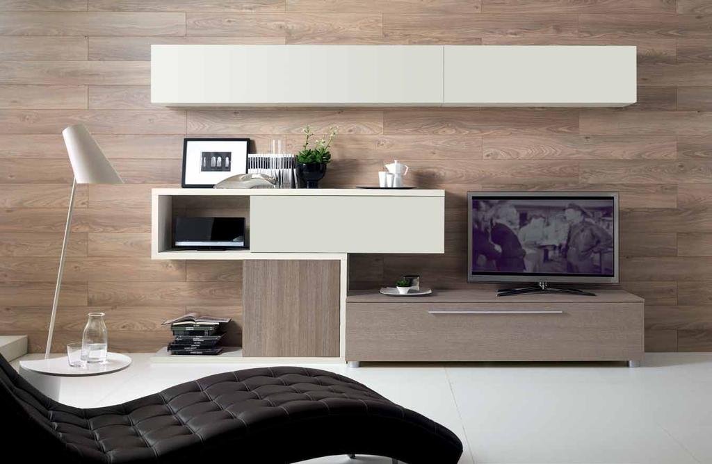 CREATIVITY GIVES SHAPE TO NEW BOUNDARIES Lines and symmetries live together with finishings, from bianco finishing, that