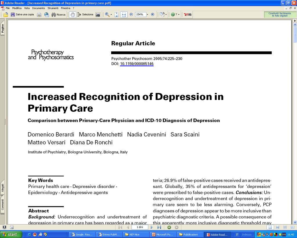 41% of depressed