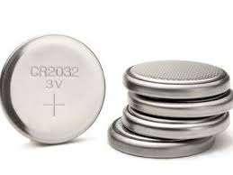 BATTERIE Batterie a bottone (Disk batteries) struttura a base di mercurio, argento, zinco, manganese, cadmio, litio,