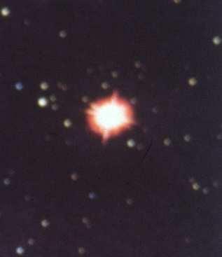 37 R S BETELGEUSE supergigante rossa (M2) m=0,8 d=650 s.