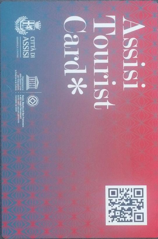 ASSISI TOURIST CARD Progettazione,