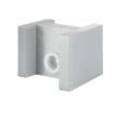 Supporto sormontato lungo, montaggio parete/soffitto Finiture disponibili FIN. 73 ALL SAT FIN.