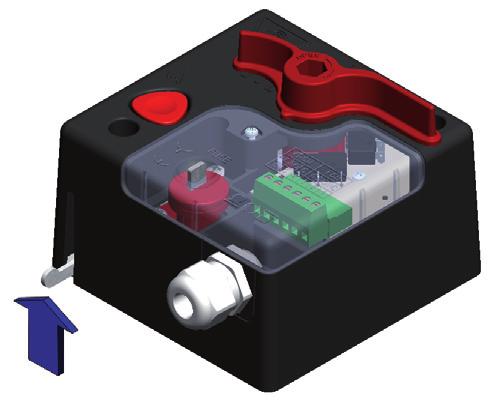 6 ETPL-2 Serrande tagliafuoco Manuale di istruzioni FUNZIONAMENTO COMANDI Chiusura con elettromagnete normalmente eccitato Alimentare l elettromagnete (per eseguire un test di funzionamento sganciare