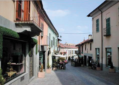 IL QUARTIERE/IL PAESE VISTA DELL ESTERNO Via Fratelli Piol - La storica Via di Rivoli Rivoli Via Fratelli Piol si snoda, fin dal