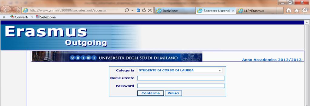 LA DOMANDA ON LINE Per qualsiasi comunicazione utilizzare l indirizzo e-mail