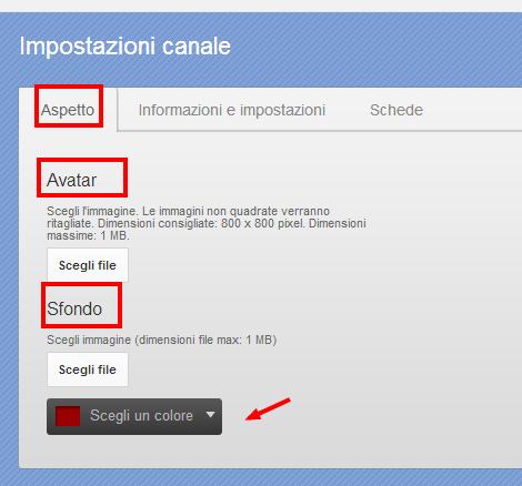 YOUTUBE: IL CANALE Il canale raccoglie tutti i video pubblicati dal profilo Informazioni e impostazioni sono