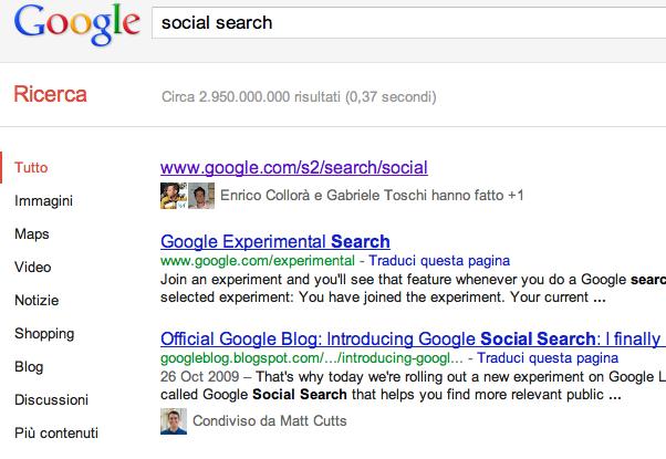 SOCIAL SEARCH: