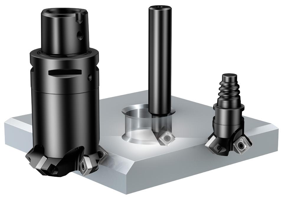 P M K N S H Campi di applicazione ISO Dotata di GC1130 GC1130, in poche parole, porta le prestazioni di CoroMill 490 a un livello completamente nuovo.