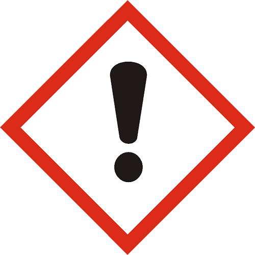 Pittogrammi di pericolo: SCHEDA DATI DI SICUREZZA GHS07: Punto esclamativo Pagina: 2 Avvertenze: Consigli di prudenza: 2.3. Altri pericoli PBT: Attenzione P260: Non respirare spray.