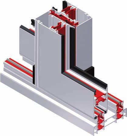 0 HT Lift&Slide DA 32 MM LABIRINTO CENTRALE IN ELEVATO ISOLAMENTO TERMICO GUARNIZIONI CINGIVETRO IN EPDM BINARIO IN CON GUIDA INOX ISOLAMENTO TERMICO E MIGLIOR SCORRIMENTO ANTE alzante scorrevole