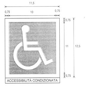 non inferiore a 1,50 m. La zona di ponte rispondente deve essere rivestita con materiale antisdrucciolevole. Eventuali soglie e simili devono avere altezza non superiore a cm 2,5. 5.