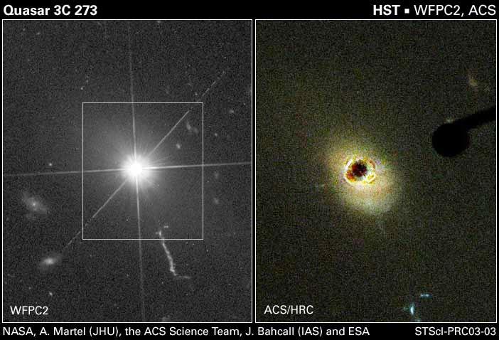 Quasar (L > 10 12 L ) 3C 273 - il