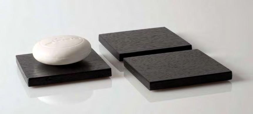 BATHROOM AMENITIES - Accessories code: LBA99210 articolo/item: portasapone / soap dish materiali/materials: legno / wood finiture/finish: wengè / vengee