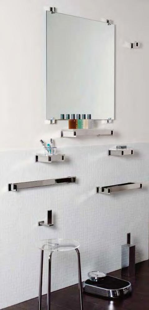 BATHROOM AMENITIES - Arredo Bagno/Bath Furnishing code: LBA96930-LBA96933-LBA96935 articolo/item: porta asciugamano doppio / double rack for