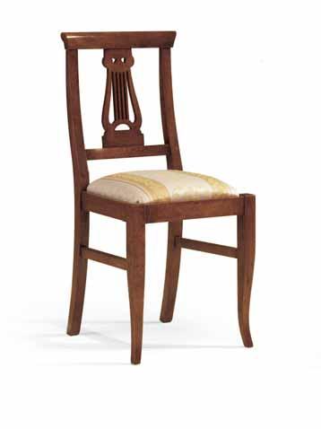 ARTICOLO 6498 Sedia Raggio di sole fondino imbottito. (come foto) Raggio di sole chair upholstered seat. (like photo) ARTICOLO 6522 Sedia Armonia con fondino imbottito.