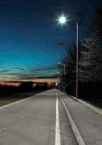 CityLED Mod. PIEDE DI PINOCCHIO CommonledDRIVE DESCRIZIONE APPLICAZIONI Sorgente a LEDs Acromatica per illuminazione di strade e aree urbane.