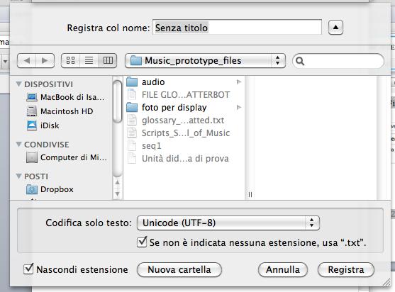 FIGURA 2 - PARTE DELLA VOCE ELIMINABILE Salvare il file in formato Solo testo (vengono perse le immagini, ecc.