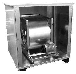 35 Figura 34: Ventilatore nel suo contenitore insonorizzato Ventilatori centrifughi con ale rovesce Questo tio di ventilatore viene imiegato nel caso si richiedano grandi ortate e con ressioni
