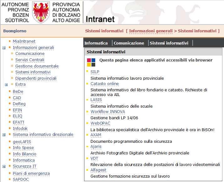 4. Personal 4.0.. Dienststelle für Arbeitsschutz 4. Personale 4.0.. Servizio di prevenzione e protezione Manuale per la valutazione del rischio chimico in Alfagest Web Indirizzo intranet: http://alfagest.