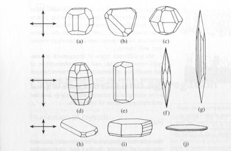 AGGREGATI: raggruppamenti irregolari di cristalli.